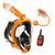 ARIA QR+ Snorkeling mask-Snorkeling Masks-wetsuit, diver, sharkskin, snorkeling gear, watersports equipment, diving fins, snorkeling mask, ocean reef, Garmin G1