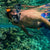 ARIA QR+ Snorkeling mask-Snorkeling Masks-wetsuit, diver, sharkskin, snorkeling gear, watersports equipment, diving fins, snorkeling mask, ocean reef, Garmin G1