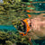 ARIA QR+ Snorkeling mask-Snorkeling Masks-wetsuit, diver, sharkskin, snorkeling gear, watersports equipment, diving fins, snorkeling mask, ocean reef, Garmin G1